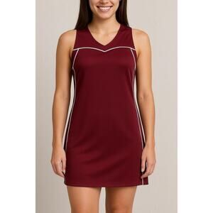 Unworn VTG STRETCH ATHLETIC JERSEY DRESS TOP Festival Summer Basketball Tank  M